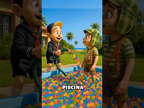 CHAVES vs PISCINA DE BOLINHAS DE GEL