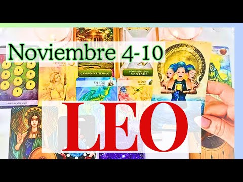 LEO "Una OPORTUNIDAD De Recuperación! Tarot NOVIEMBRE 4-10