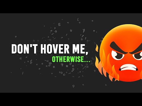 Don't hover me, otherwise... Anime.js Animation Effect