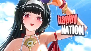 Nightcore - Happy Nation (Lyrics)