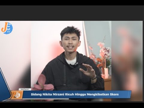 Sidang Nikita Mirzani Berakhir Ricuh
