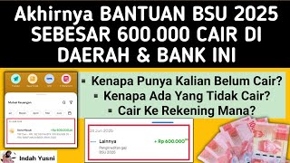 AKHIRNYA BANTUAN BSU 2025 CAIR DI DAERAH2 INI // KENAPA ADA BSU 2025 YANG TIDAK CAIR?