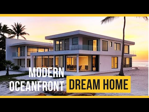 Modern Oceanfront Dream Home Project 2025 | Luxe Coastal Design