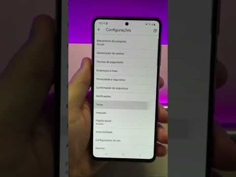 COMO MUDAR PARA MODO ESCURO OU CLARO NO CHROME ANDROID #Shorts
