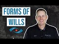 Wills and Estate Planning Concepts