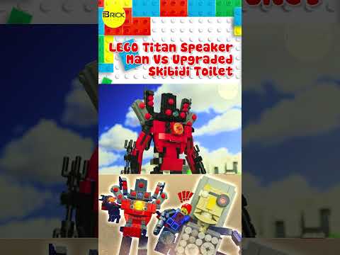 LEGO Titan Speaker Man vs Upgraded Skibidi Toilet FINAL BATTLE