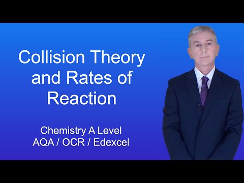 A Level Chemistry “Collision Theory and Rates of Reaction”.