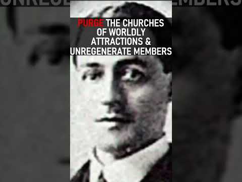 PURGE THE CHURCHES OF WORLDLY ATTRACTIONS & UNREGENERATE MEMBERS - A. W. Pink #shorts #Christian