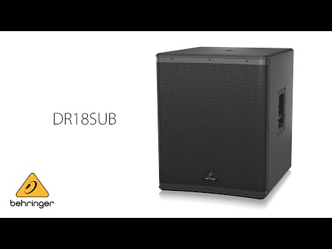 Pump Up the Bass with the Behringer DR18SUB