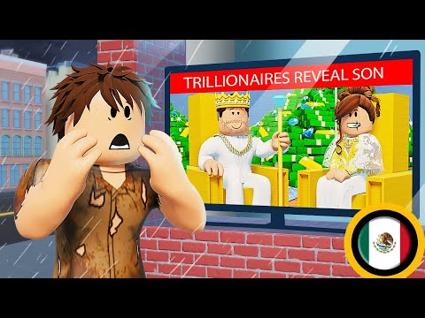 Sus VERDADEROS PADRES eran TRILLONARIOS (Película de ROBLOX)