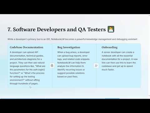 NotebookLM in Action: Real-World Use Cases by Professionals | Google Notebook LM |