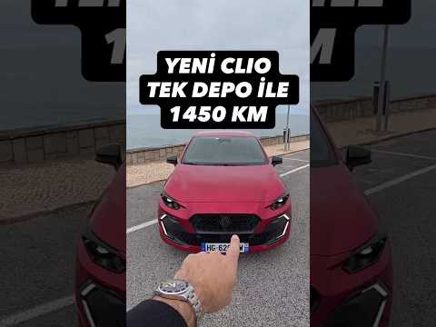 Yeni Renault Clio Eco-G 1450 km menzil sunuyor #renault #clio #shorts