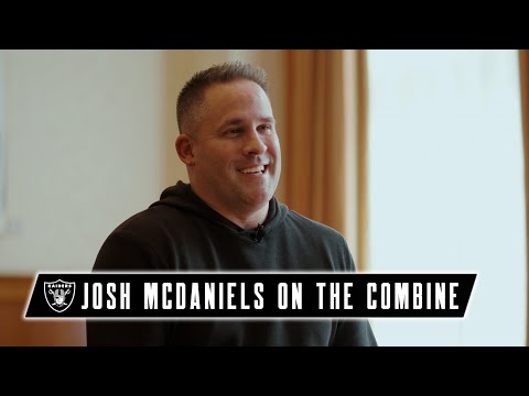 Why Josh McDaniels Stayed Patient While Building His Coaching Staff | 2022 NFL Combine | Raiders video clip