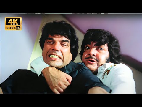 Dream Girl Movie Best Action Scene | Dharmendra, Hema Malini, Prem Chopra | Best Scene | 4K