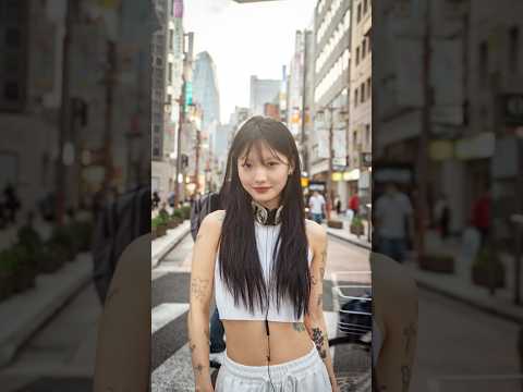 “韓国の美女モデル”をスナップ！ / 東京路上写真, Dana / Tokyo street photography #streetphotography  #photographer #shorts