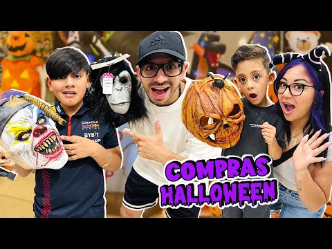 HICIMOS COMPRAS de HALLOWEEN para DECORAR la CASA 👻🎃 | Family Juega