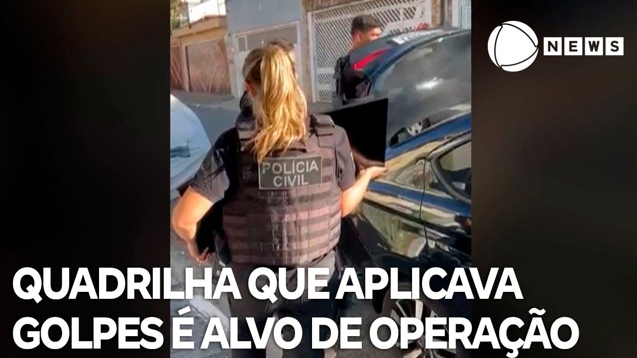 Quadrilha que aplicava golpes na internet é alvo de operação