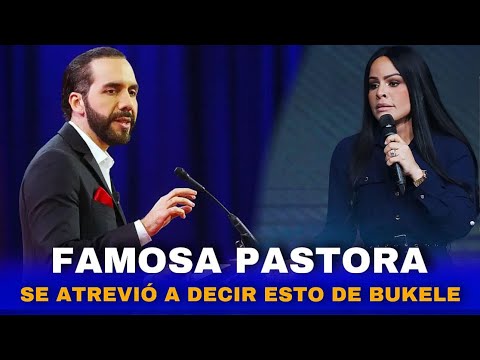 En pleno CULTO una PASTORA se atrevió a decirle esto a Nayib Bukele, TE VA A IMPACTAR😱