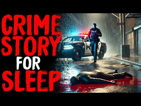 TRUE Crime Stories Told to the Sound of Rain | Relax and Fall Asleep Quickly Vol. 03l Black Screen