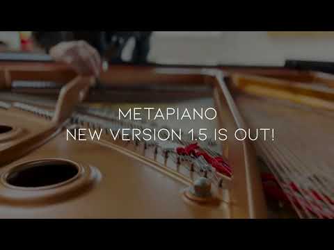 MetaPiano 1.5 - New updated version available