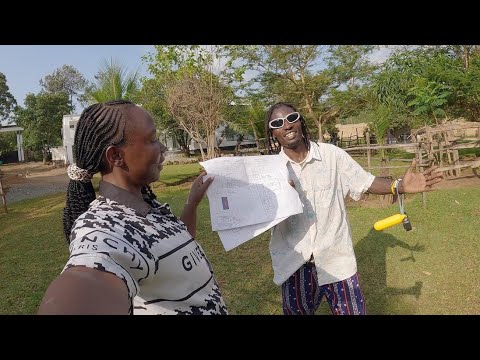 THE BIG REVEAL  OF MY MULTI-MILLION VILLA !! Mat meets Our Village dogs for the first time