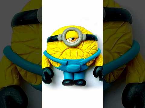 WOW🙀 a Mega Minion from Despicable Me 4 #clay #plasticine #meme #sculpture #art #diy #despicableme