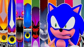 Sonic Watch SONIC.EXE Phase 1 VS Phase 2 VS Phase 3-16 VS Phase 17 In Incredibox Sprunki!