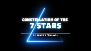 Saptarishi | The Seven Special Stars