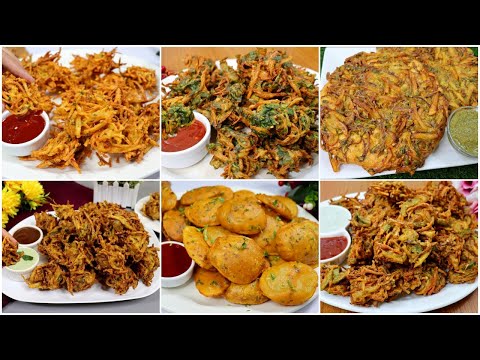 7 Days Pakora Recipes For Iftaar (Ramadan Special) | Aloo Pakora | Mix Veg Pakora | Chicken Pakora