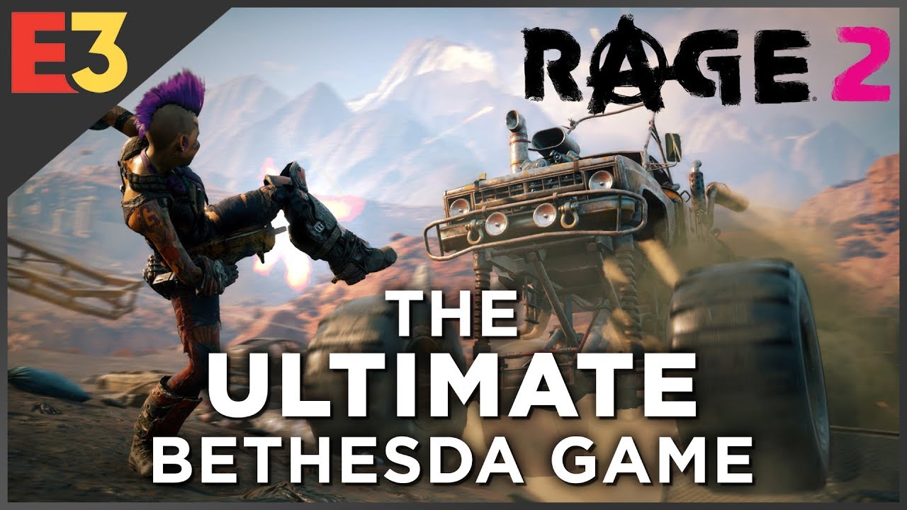 RAGE 2 Borrows Elements from EVERY Bethesda Game for the Last Decade - Polygon - E3 2018