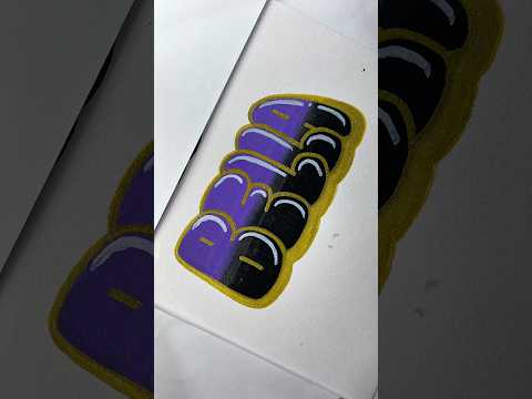 #asmr #relaxing #bubbleletters #coloringbook #coloringtutorial #letteringtutorial #usa #satisfying