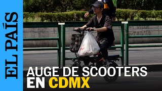 SCOOTERS ELÉCTRICOS conquistan el tráfico de CIUDAD DE MÉXICO | EL PAÍS
