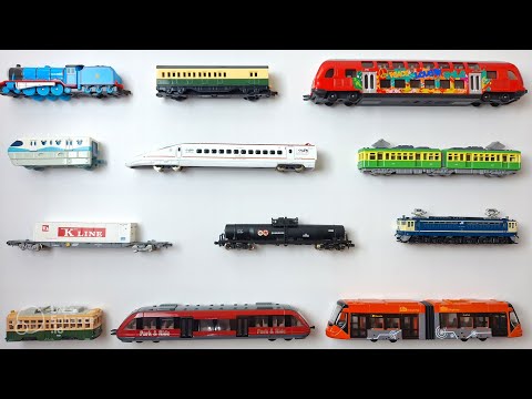Train Video for Toddlers | Toy Learning With Tomica Siku | Steam Train, Tank Train and More