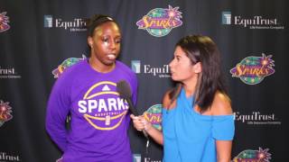 Chelsea Gray Talks Indiana Fever and WNBA All-Star