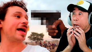Coreano Loco reacciona a 'Momentos más peligrosos de Luisito Comunica' 😱🤯