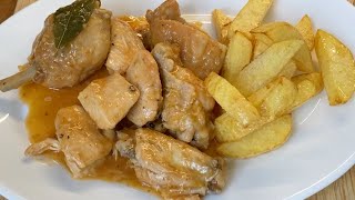 Pollo guisado Tía Paca