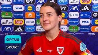 'Being here is a win before we kicked a football' 🏴󠁧󠁢󠁷󠁬󠁳󠁿 Wales captain Angharad James