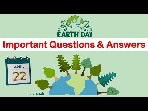 Let’s Celebrate Earth Day  | Important Questions Mother Earth | Quiz on Earth Day | Earth Day 2024