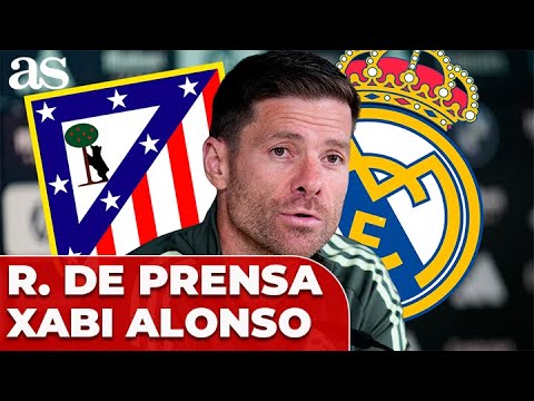 RUEDA DE PRENSA de XABI ALONSO en la PREVIA del DERBI | ATLÉTICO de MADRID vs REAL MADRID