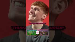 Angry Ginge rates his favourite Fortnite landing spots 👀 #fortnite #gaming #gamingnews #shorts