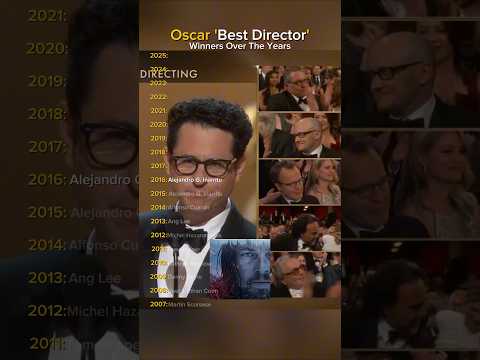 OSCARS 'Best Director' Winners Over the Years ๐