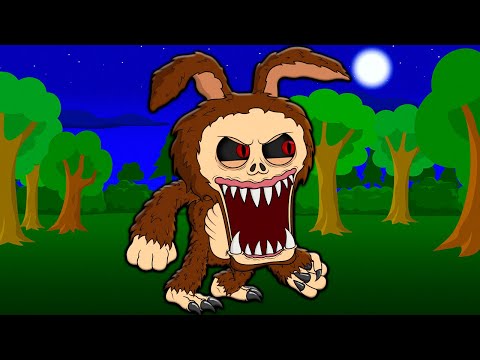 LABUBU SE CONVIRTIÓ EN UN MONSTRUO DE PESADILLA! ATERRADOR LABUBU HISTORIA DEL ORIGEN Animación