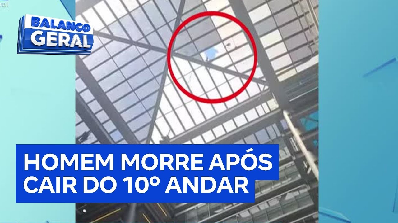 Homem morre ao cair do 10º andar enquanto trabalhava em prédio no Jabaquara em São Paulo