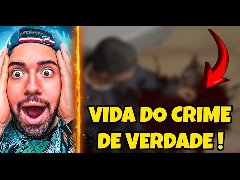 VIDA DO CRIME do RD VOLTOU COM TUDO ! REACT do GTA 5 Vida do Crime!