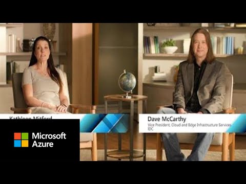 Fireside chat with Kathleen Mitford, CVP of Azure Marketing, and Dave McCarthy, IDC VP