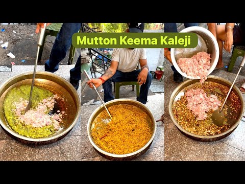 Rajasthani Style Mutton Keema Kaleji 1600/- Kg | Jaipur Street Food |