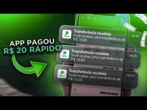 APP PAGOU R$ 20 REAIS! APLCATIVO PARA GANHAR DINHEIRO COM CELULAR | SAQUEI NO PAYPAL OU PIX