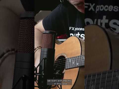 Recording acoustic guitar (with tips)