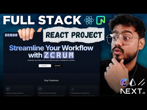 Full Stack React JS Project ( Jira Clone ) - Next JS, Shadcn UI, Tailwind, Clerk, NeonDB Tutorial 🔥