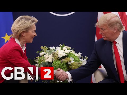 Trump meets European Commission President Von der Leyen in Scotland